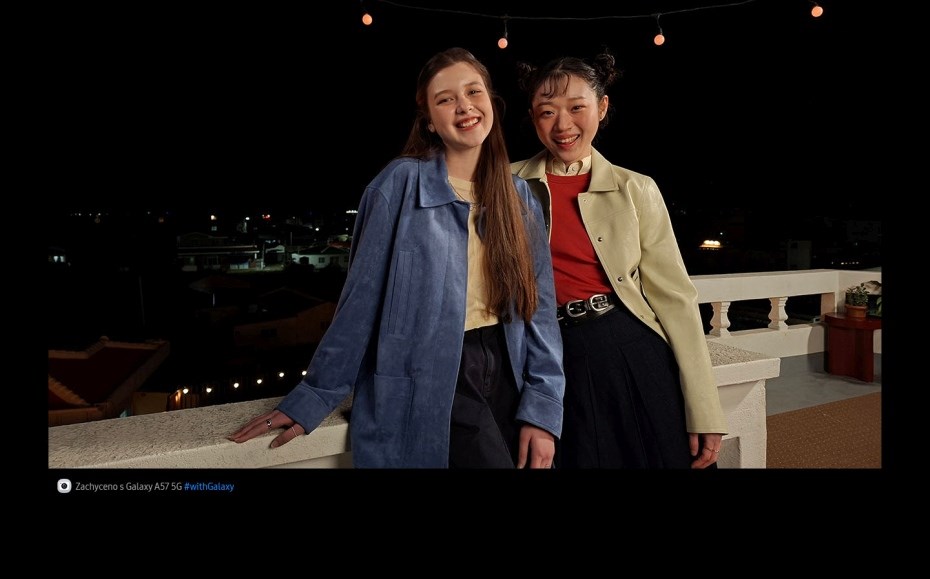 Samsung Galaxy A 57 nightography